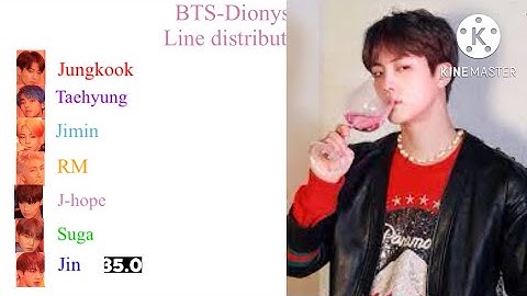 BTS-Dionysus (Line distribution)