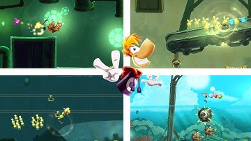 RAYMAN ADVENTURES IPAD GAME - Adventure 65 (Platform, Retro game play)
