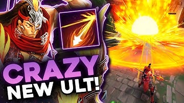 HOU YI ULT MAKES A WALL NOW?! - Smite 2 Joust