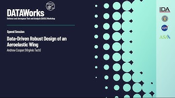 Speed Session: Data-Driven Robust Design of an Aeroelastic Wing