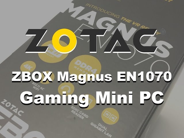 Zotac MAGNUS EN970 Gaming mini-pc 