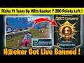 DAY🇮🇳50 :  @RISHUYTLIVE  Teaming Up With Hacker❓ Team Up Hacker Ke Sath ⁉️ Daily Targets 🎯 - Solo 