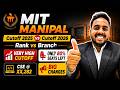 MIT Manipal Rank vs Branch 2026 🔥 | MIT Manipal Cutoff 2026 | Manipal Counselling 2026 | MET Result