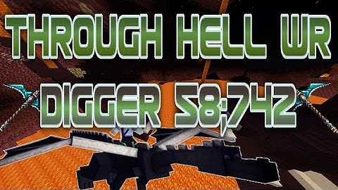 [Official World Record] Through Hell Digger 58;742 [Minecraft Mineplex Dragon Escape Speedrun]