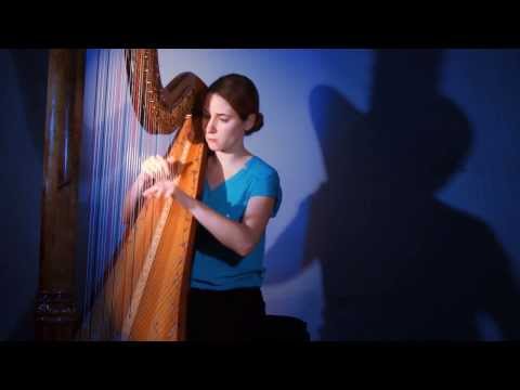 Bach Italian Concerto BWV 971 - Maia Darme (Solo Harp)