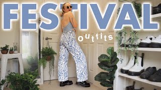 *realistic* festival outfit ideas // cute, comfy & functional fits for concerts