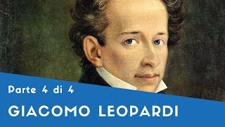 Giacomo Leopardi - Parte IV (i Paralipomeni della Batracomiomachia, la Ginestra)