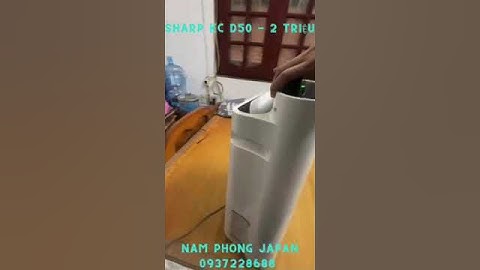 Sharp KC-D50, máy lọc không khí bù ẩm nội địa Nhật Bản | Nam Phong Japan
