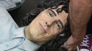 La Ciudad logró restaurar la estatua del Flaco Spinetta