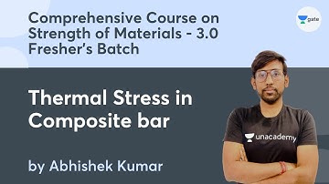 L14 | Thermal Stress in Composite bar | Comprehensive course on Strength of Materials - 3.0