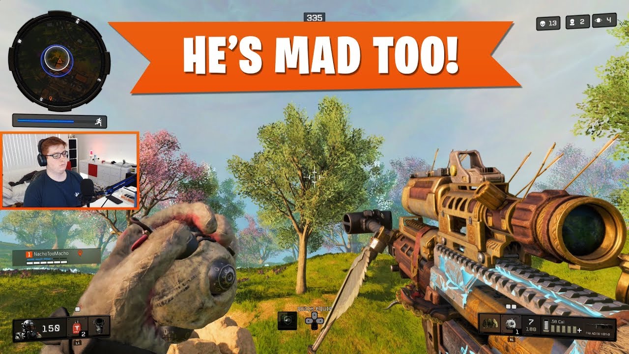 HE'S MAD TOO! | Black Ops 4 Blackout | PS4 Pro - YouTube