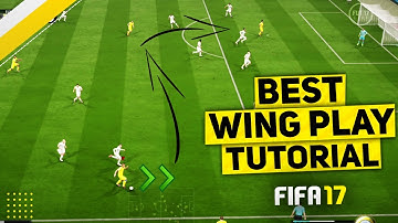 FIFA 17 BEST WING PLAY ATTACKING TUTORIAL - HOW TO CUT INSIDE LIKE A PRO - TIPS & TRICKS