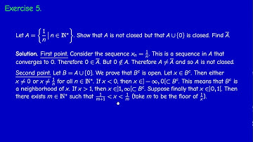 M2201 - Metric Topology - Exercises of chapter 1 - Part 2