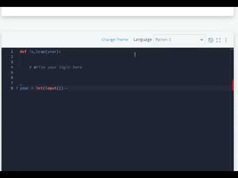 #HackerRank | #Python_Programing | #coding  Write a Function python code | HackerRank Python  Coding