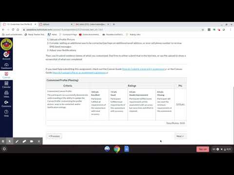 Using Your Chromebook/Computer to Upload Assignments to Canvas