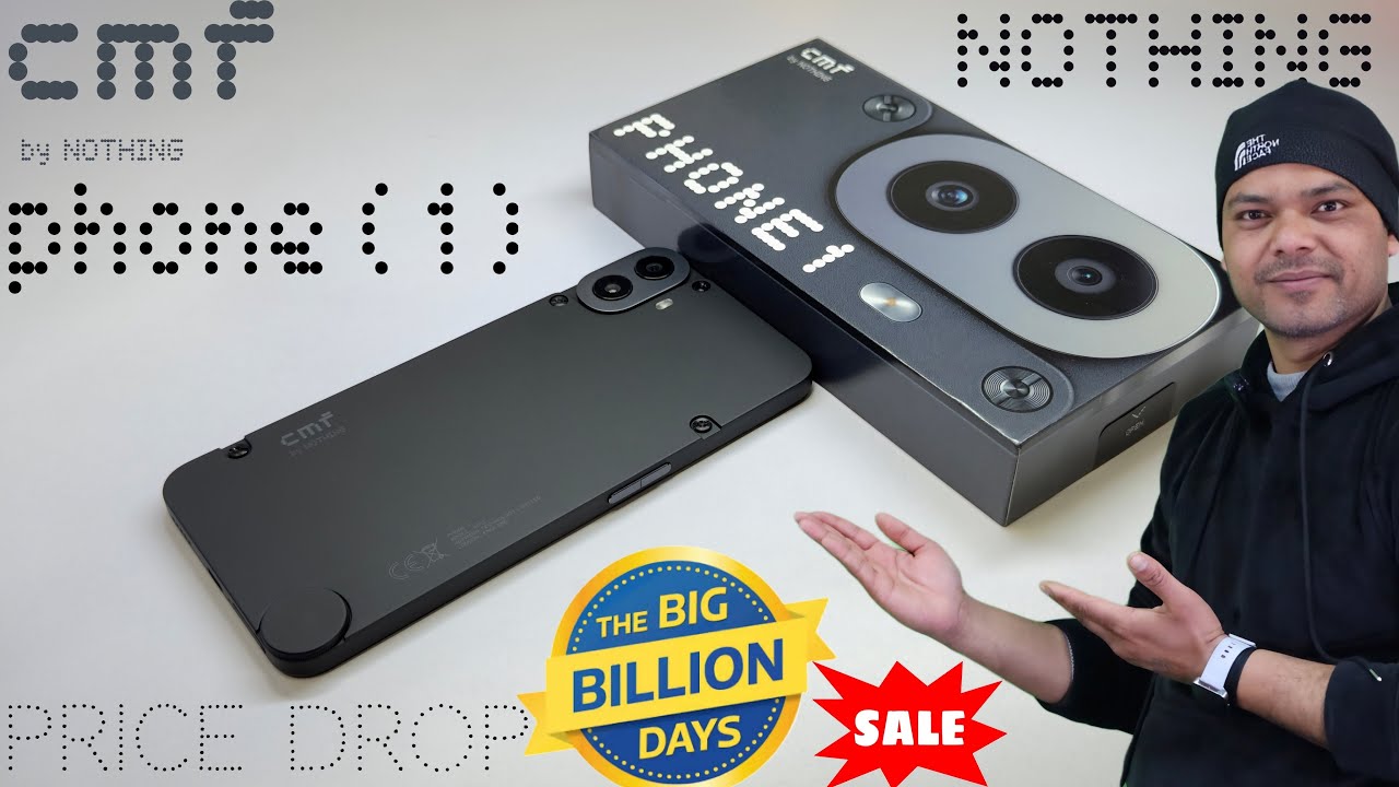 Nothing CMF Phone 1 Latest Unboxing! Price Drop in Flipkart Big