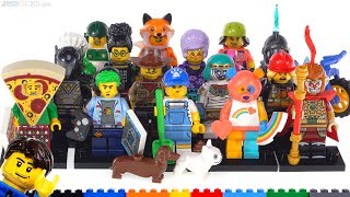 All LEGO 19 Collectible Minifigures reviewed! - YouTube