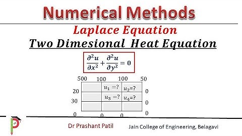 Solution of Laplace Equation with 9 mesh squares  || Numerical Methoda || Dr Prashant Patil