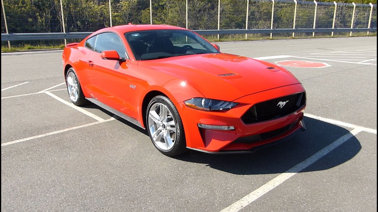2020 Ford Mustang Gt Coupe 5 0l V8 Racing Red Autoglobaltrade Youtube