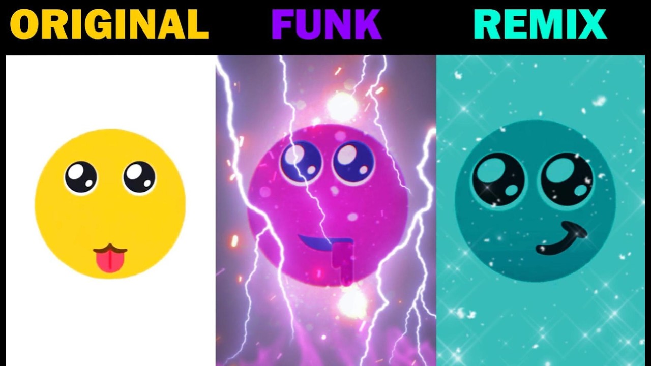 Durr Emoji Оригинал против Фанк против Ремикс