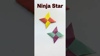 How to make Ninja Star#homemadepapercraft #diy #papercraft#shorts