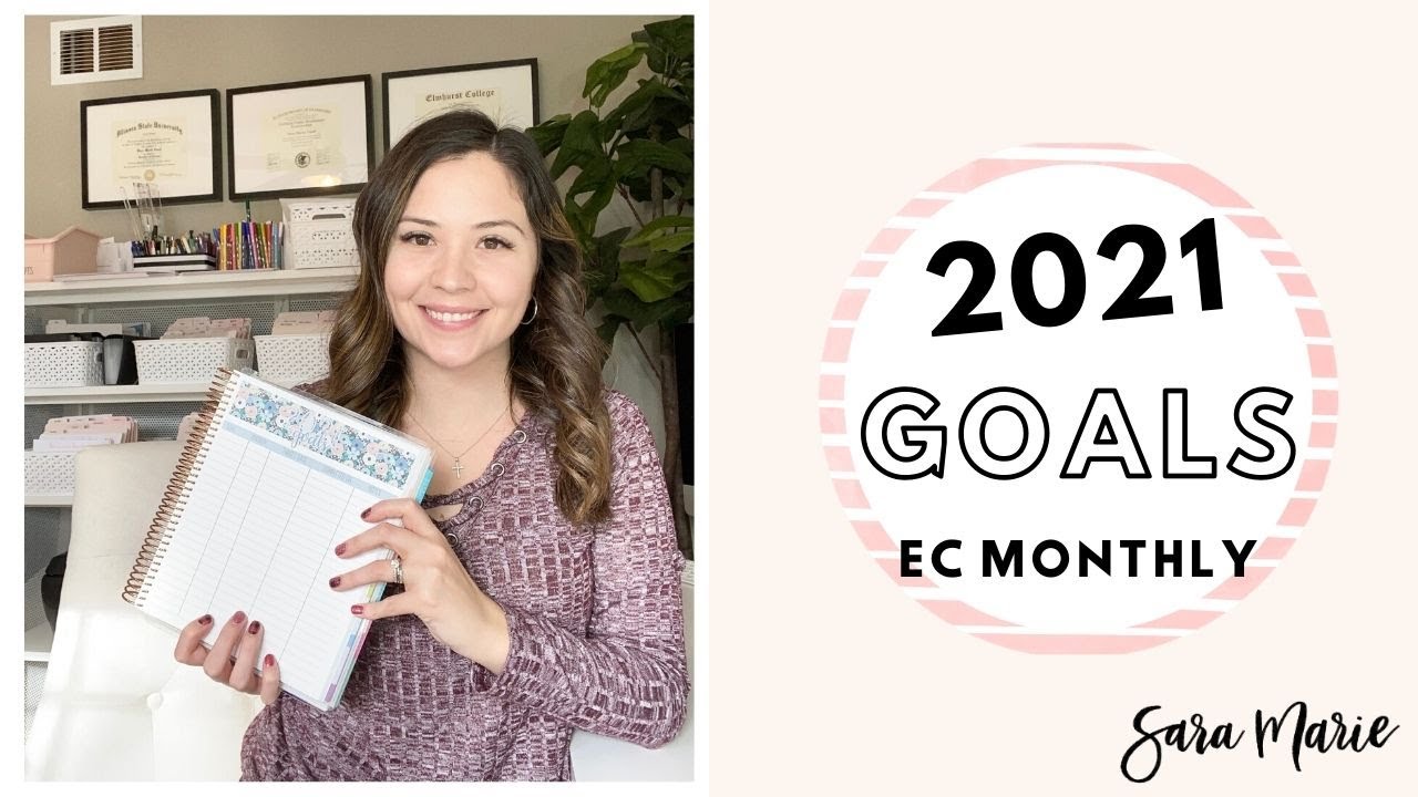 2021 GOALS | Financial, Personal & Business Goals | Sara Marie Stickers | EC Monthly |