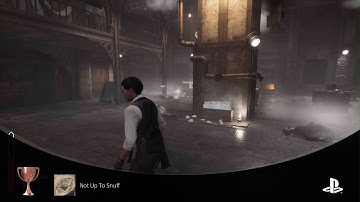 Sherlock Holmes: Chapter One - Not Up To Snuff Trophy/Achievement
