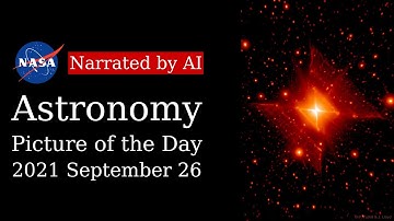 APOD: 2021-09-26 - The Red Square Nebula (Narrated by Brian)