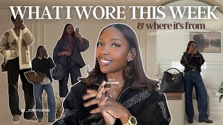 WHAT I WORE THIS WEEK | where I got everything + links + discount codes