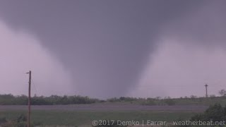 High Risk Day Tornadoes near Chester &amp; Waynoka, Oklahoma: May 18, 2017