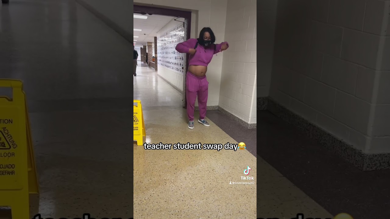 Kings Fork High school funny teacher student swap day!