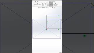 Rectangle in Solidworks#solidworkstutorial #techdesign #solidworks #3danimation #tutorial