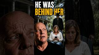 Something Appeared Behind His Wife—Without Warning