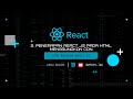 2. Penerapan React JS pada HTML Menggunakan CDN
