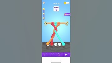 Tangle Master 3D 🧶 untangle rope game level 58