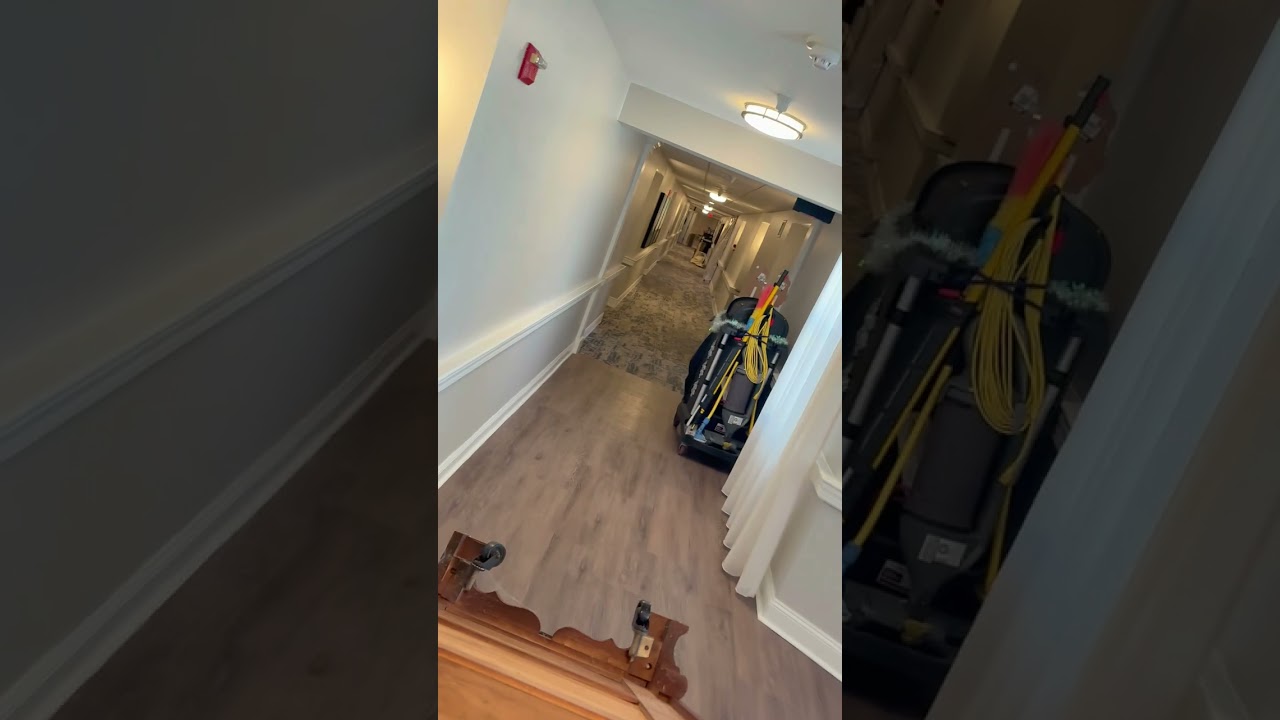 Professional furniture removal from an apartment building.