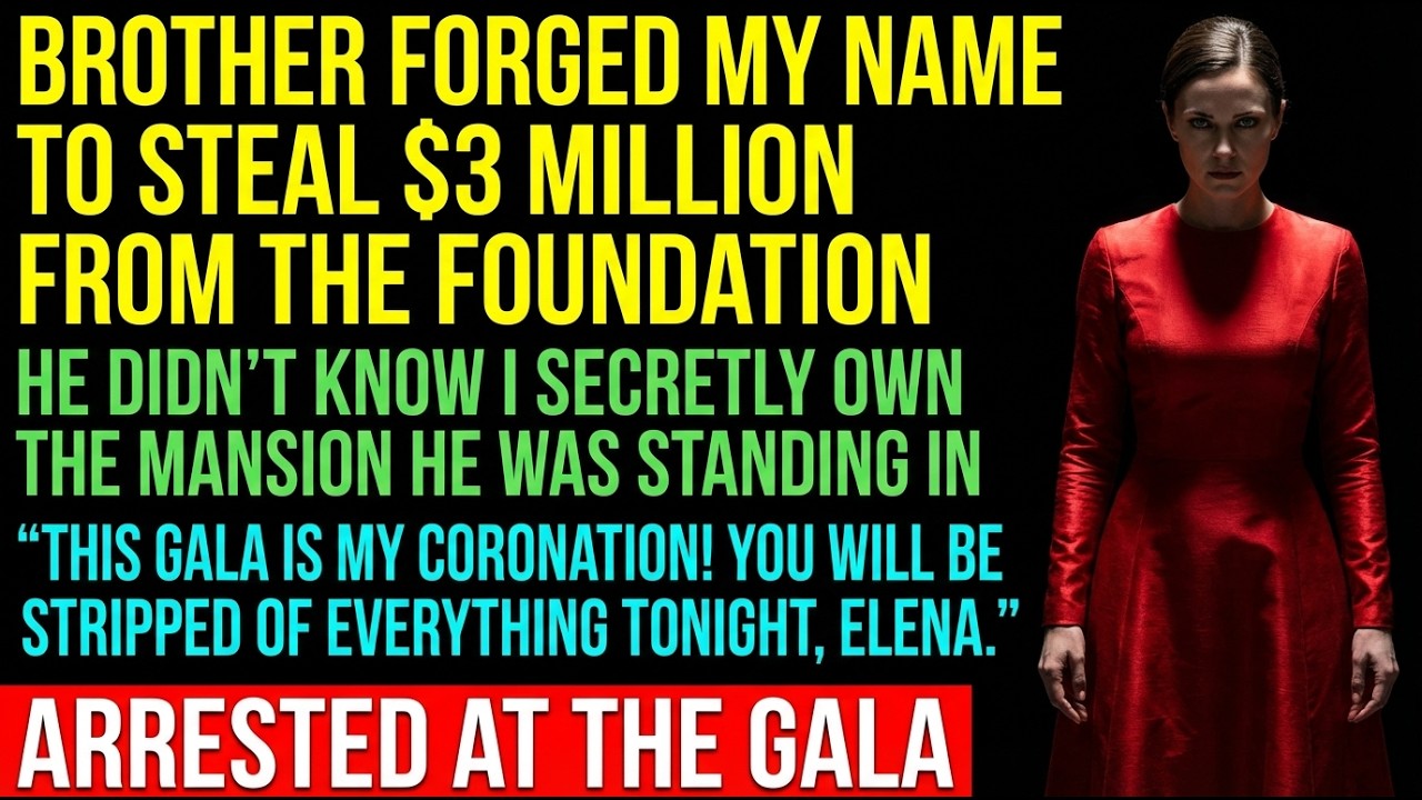 Brother FORGED my name to steal MILLIONS, but I secretly OWN his mansion — FAMILY KARMA