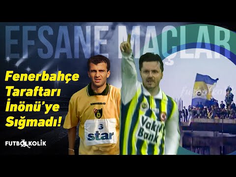 İstanbulspor - Fenerbahçe / 1996 - 97 | Fenerbahçe taraftarı İnönü’ye sığmadı!