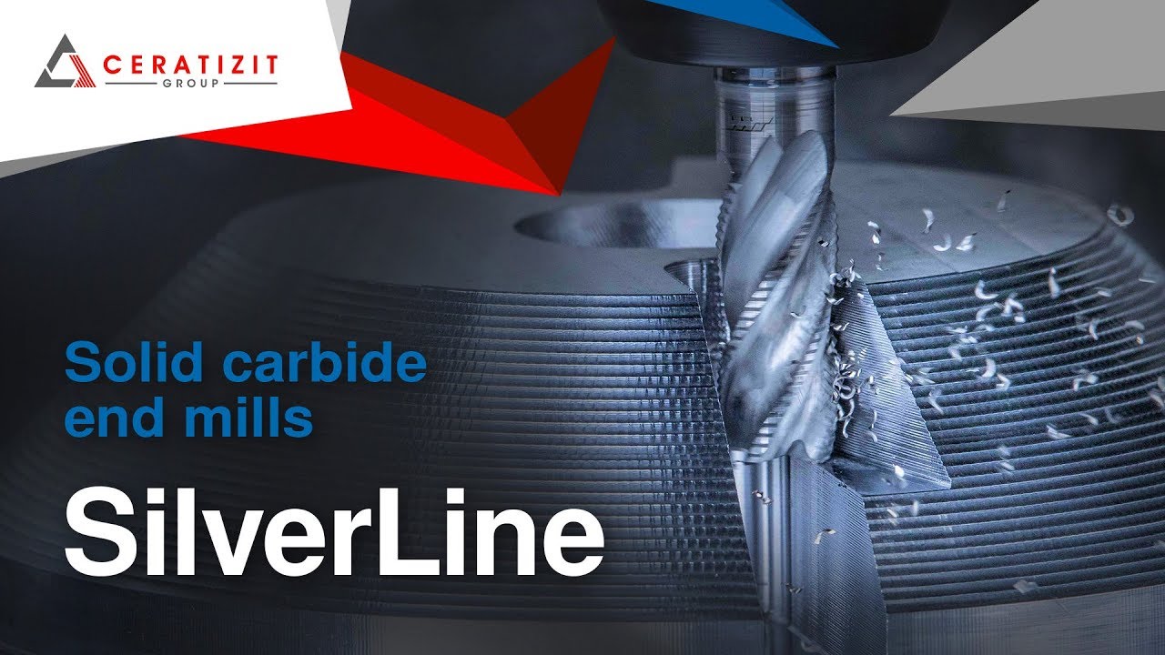 SilverLine Solid carbide end mills YouTube