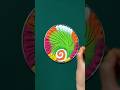 Satisfying Rangoli #shorts #shortsfeed #rangoli #ytshorts