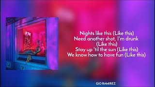 Iggy Azalea - Nights Like These (Lyrics)