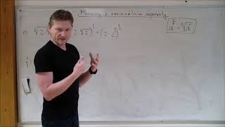 Mocniny s racionálními exponenty - příklady I