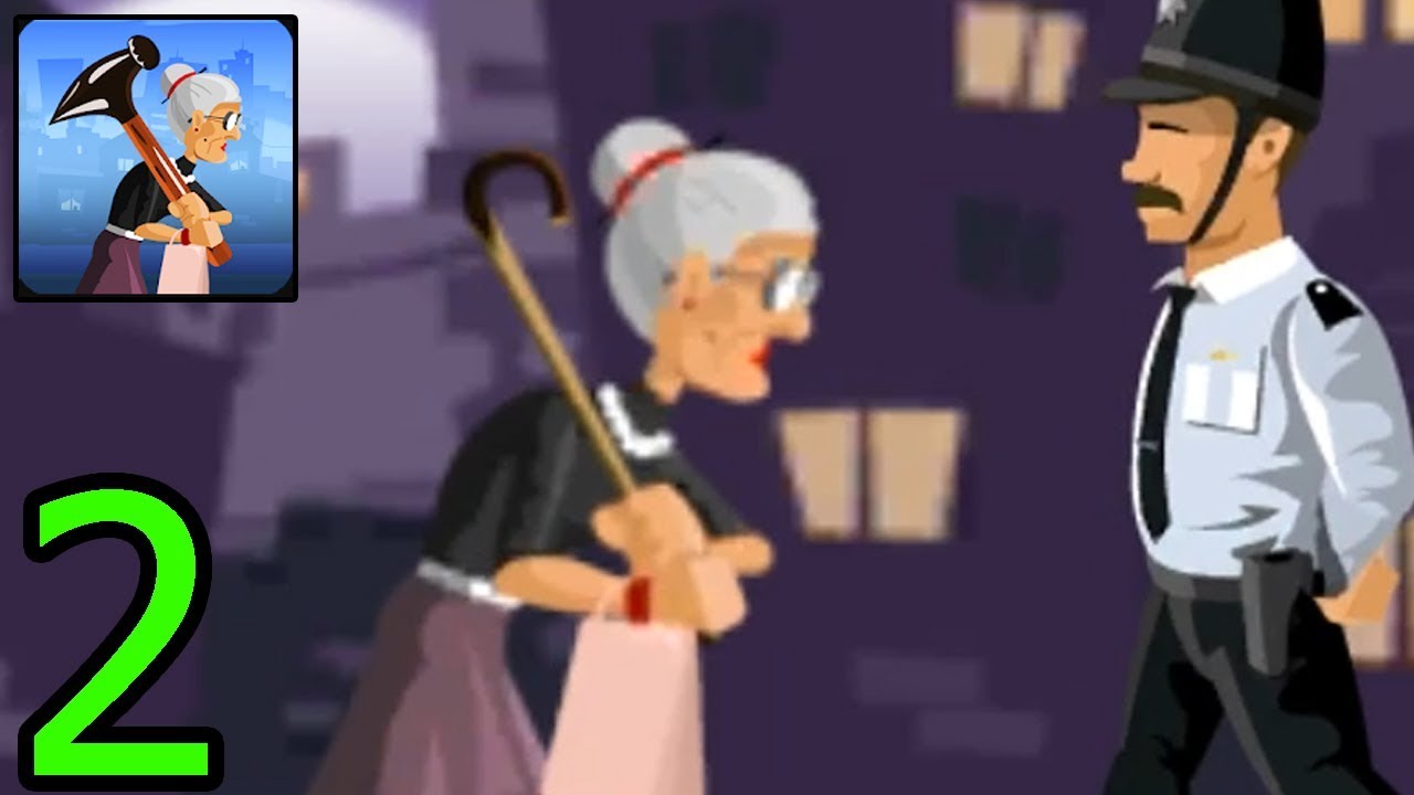 Angry Grany- Gameplay Walkthrough #2 (iOS, Android) -... - youtube