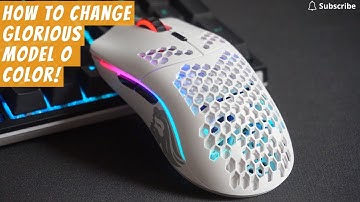 How to MODIFY your Glorious Model O and O- Colors!