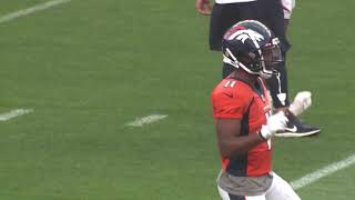 Jerry Jeudy & Diontae Spencer Dance at Broncos Training Camp