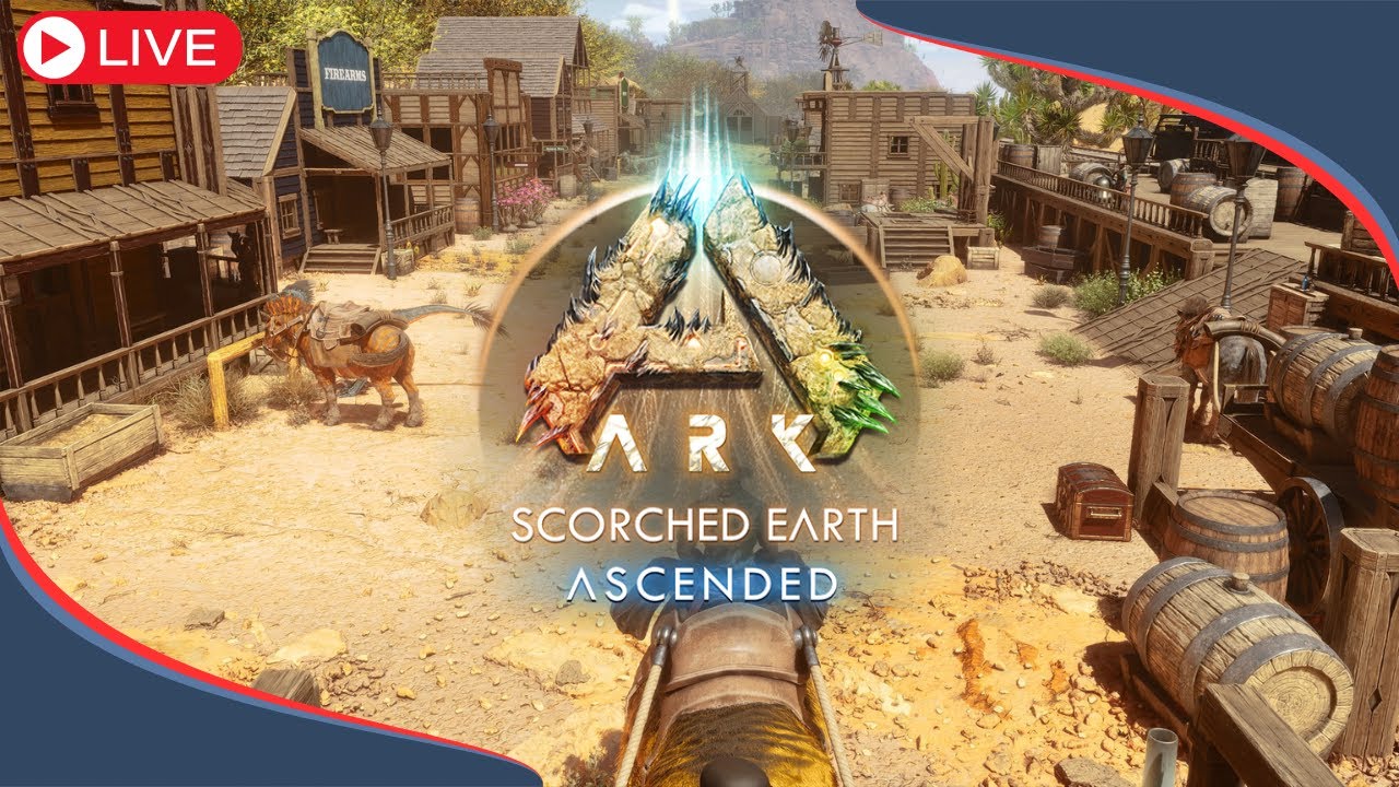 Raptor Taming on Scorched Earth: Ark Survival Ascended - YouTube