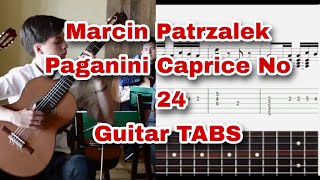 Marcin Patrzalek - Paganini Caprice No. 24 Guitar Tabs