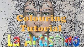 Colouring Tutorial: Colouring a face in Dagdrömmar.