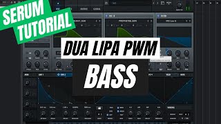 How to Make the PWM bass from Physical by Dua Lipa