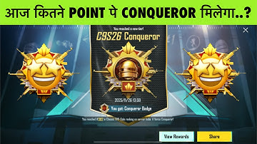 ☠️ 1.5 KD NOOB REACHED CONQUEROE 9’th ID . HOW MANY POINTS FOR SOLO CONQUEROR TODAY..?. TIPS/TRUCKS